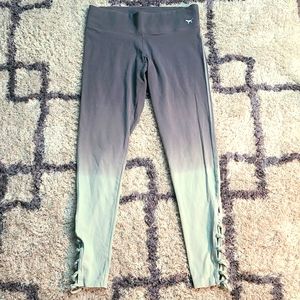 Gray VS Pink Leggings Size Medium